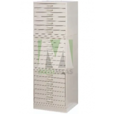 Powder Coated Microscopy Slide Storage Cabinet